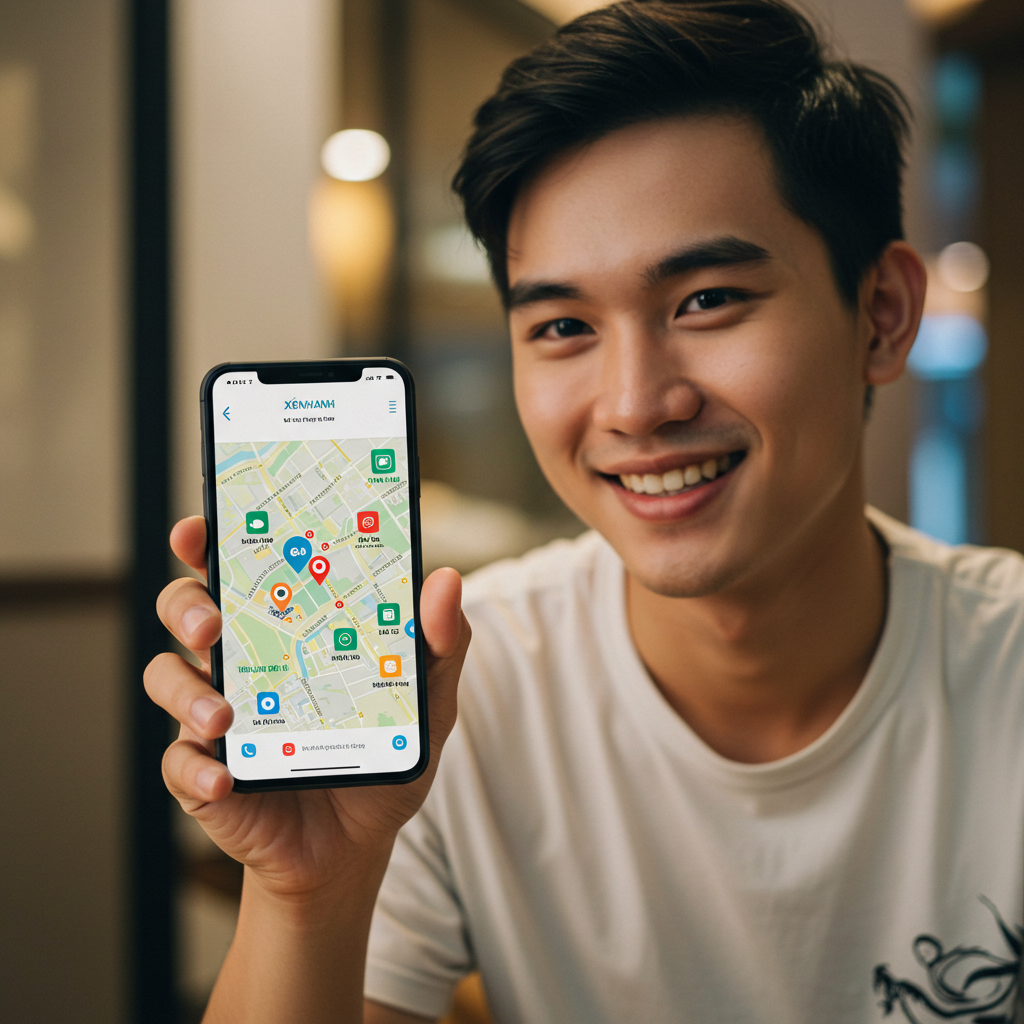 Tích hợp 3 ứng dụng XANHSM, GRAB, BE: